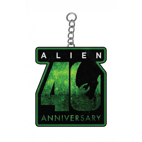 Alien 40th Anniversary Metal Keychain