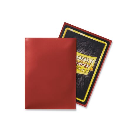 Dragon Shield Red Classic Sleeves