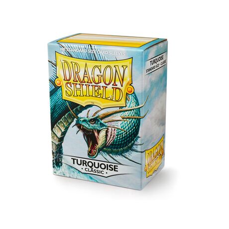 Dragon Shield Turquoise Classic Sleeves