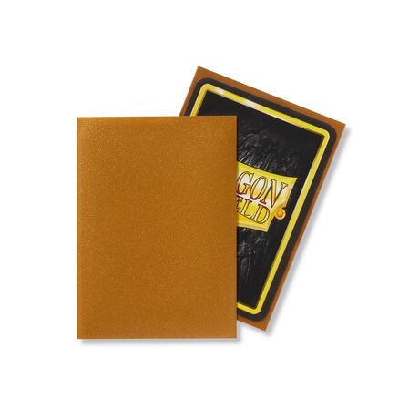 Dragon Shield Gold Matte Sleeves