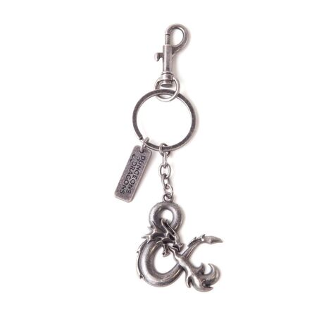 Dungeons & Dragons Metal Keychain Logo