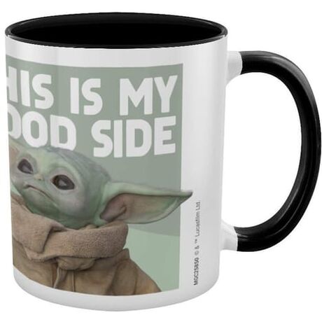 Star Wars Mandalorian Ceramic  Mug Good Side