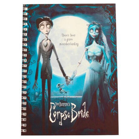 Corpse Bride Notebook Movie Poster