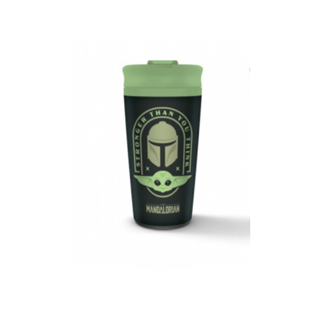 Star Wars Mandalorian: Metal Travel Mug