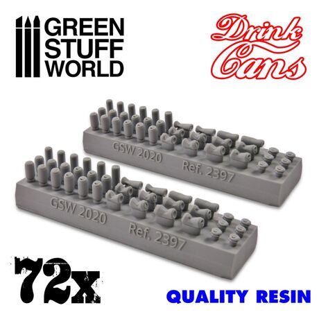 Drink Cans Resin Set (72)