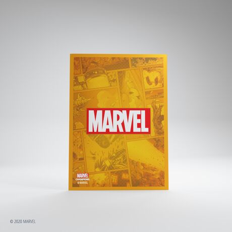 Champions Art Sleeves - Marvel Orange (50)