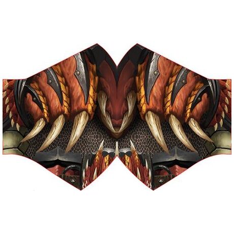 Dragon Slayer - Medium Face Mask