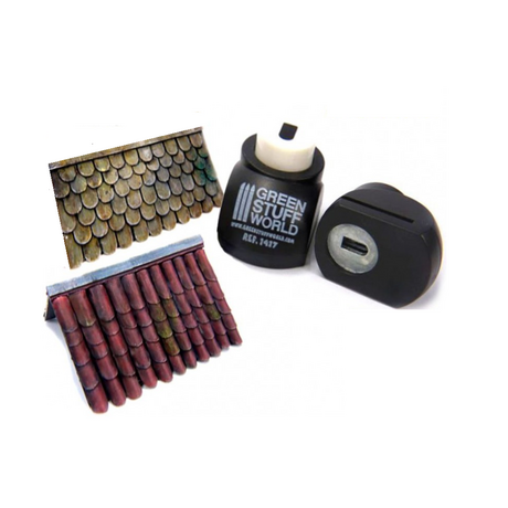 Roof Tile Punch Dark Grey