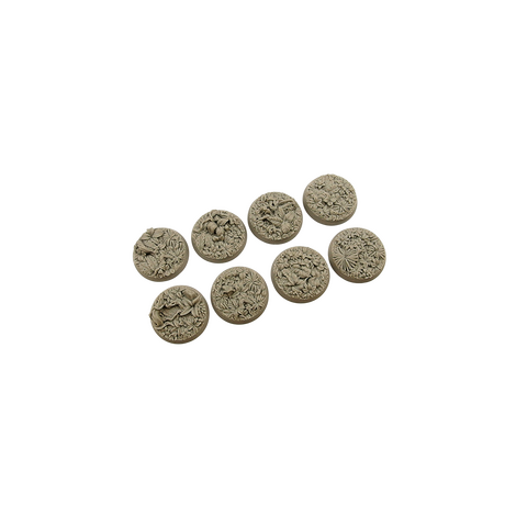 Jungle Bases Round 32mm (4)