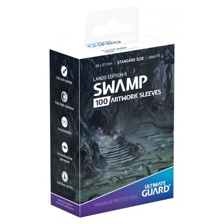 Lands Edition II Swamp Artwork Sleeves (100)