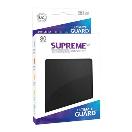 Supreme UX Sleeves Standard Size Black (80)
