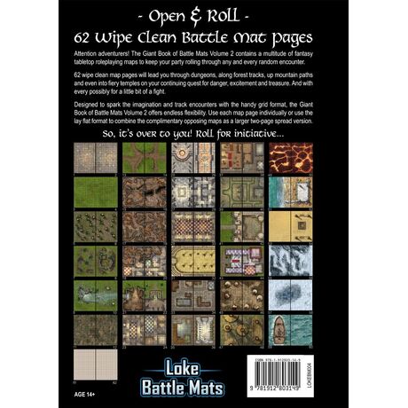 Giant Book of Battle Mats Volume II