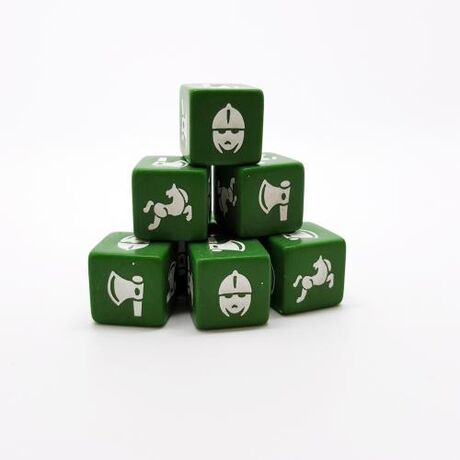 Anglo-Danish / Anglo-Saxon / Huns / Goths / Saxons Dice (8)