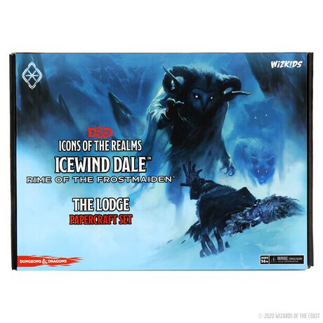 The Lodge Papercraft Set - D&D Icons of the Realms: Icewind Dale: Rime of the Frostmaiden