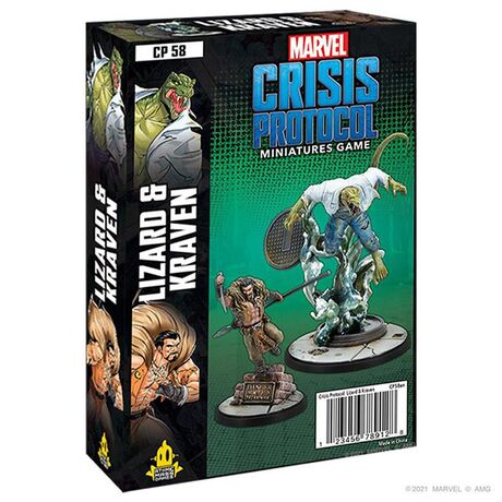 Lizard & Kraven - Marvel Crisis Protocol
