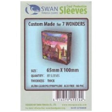 Swan Sleeves 65mm X 100mm RAISE YOUR GOBLETS (85 pieces)
