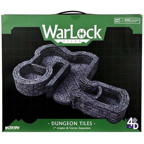 WarLock Tiles: Dungeon Tiles 1" Angles & Curves