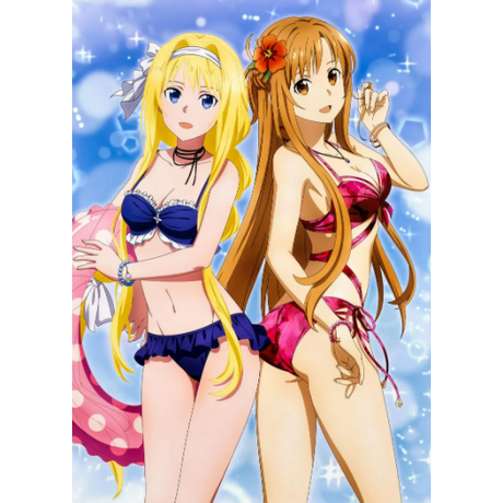 Bushiroad Sleeve  Alicization Asuka & Alice (60)