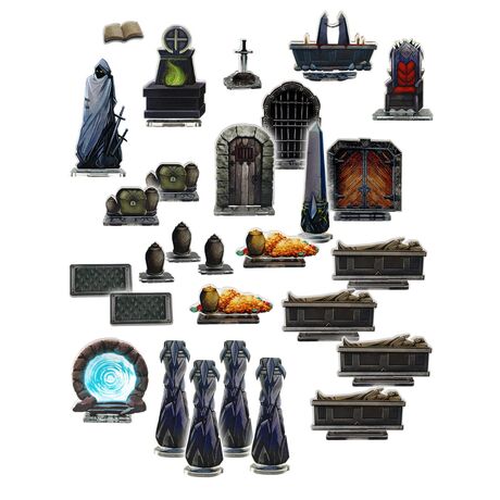 e-Raptor RPG DUNGEON Set - Objects + Map