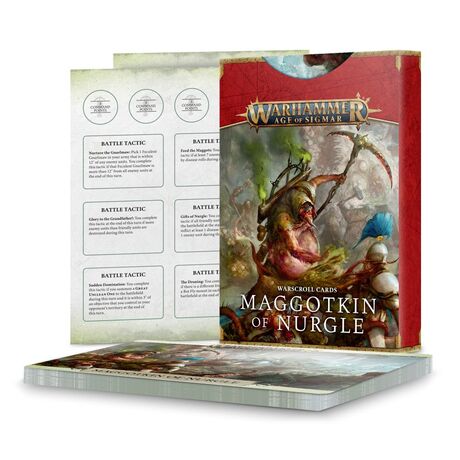 Warscroll Cards: Maggotkin of Nurgle (Old)