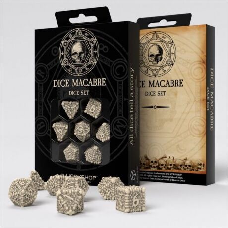 Dice Macabre Set