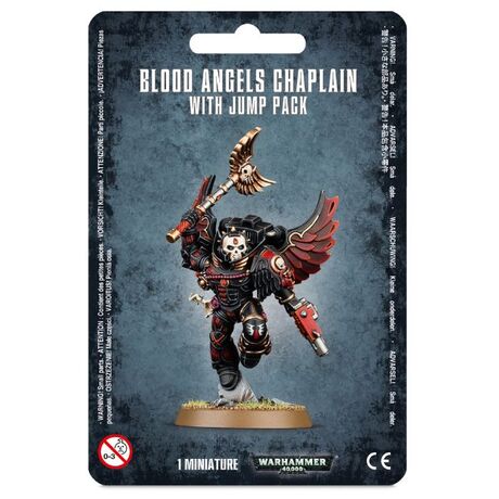 Blood Angels Chaplain with Jump Pack
