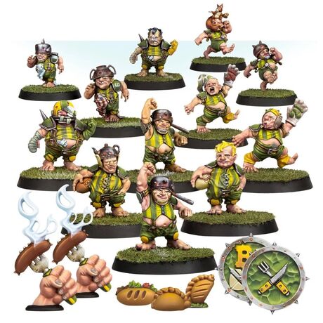 Blood Bowl: Halfling Team - Greenfield Grasshuggers