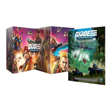 G.I. JOE RPG The Emerald Oubliete & GM Screen