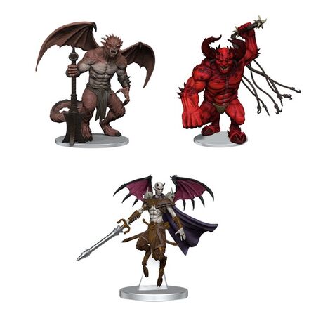 Archdevils - Hutjin, Moloch, Titivilus D&D Icons of the Realms