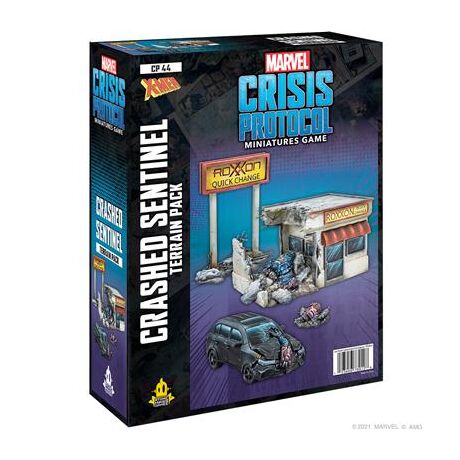 Marvel Crisis Protocol: Crashed Sentinel Terrain Pack