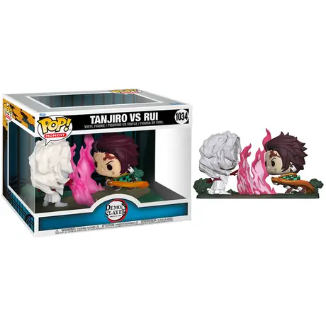 Φιγούρα Funko POP! TANJIRO VS RUI - DEMON SLAYER DAMAGED PACKAGING