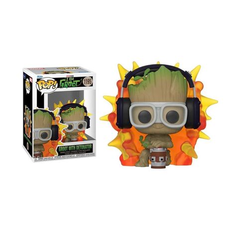 Φιγούρα Funko POP! GROOT WITH DETONATOR - I AM GROOT #1195