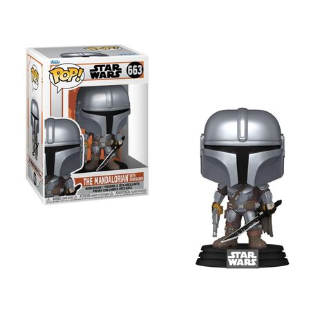 Φιγούρα Funko POP! THE MANDALORIAN WITH DARKSABER - THE MANDALORIAN #663