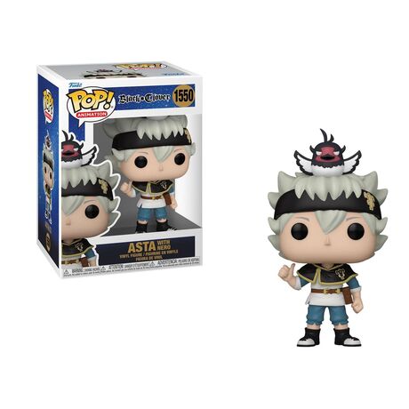 Φιγούρα Funko POP! ASTA W/ NERO - BLACK CLOVER #1550