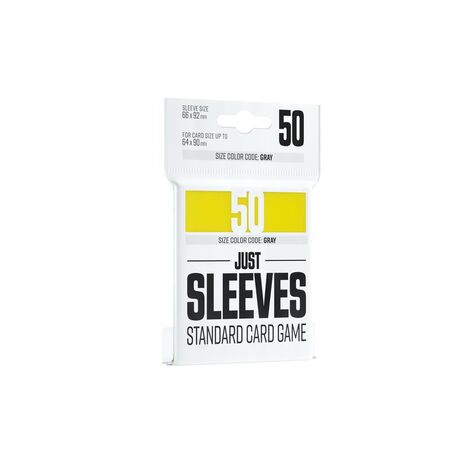 Just Sleeves Standard Card Game Yellow (50)