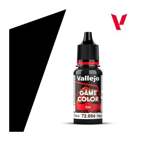 Black - Game Color Ink 18ml