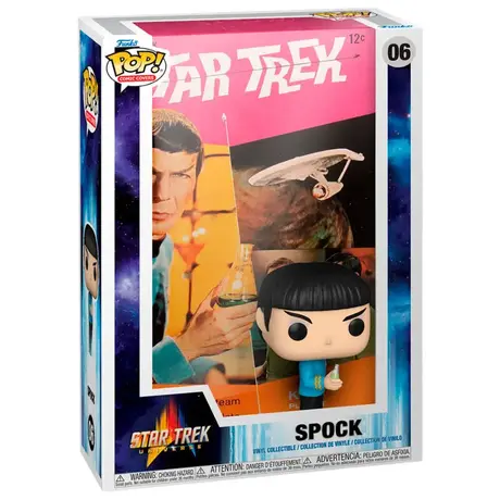 Φιγούρα Funko POP! SPOCK & COMIC COVER - STAR TREK #06