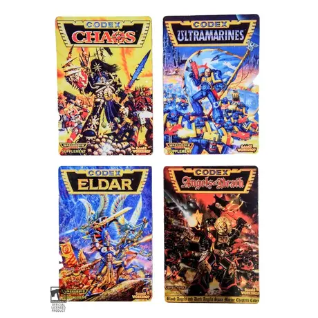 Warhammer 40000: Second Edition Codex Coasters