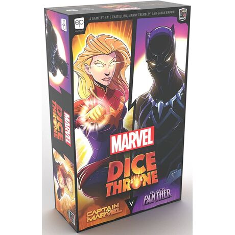 Dice Throne Marvel 2-Hero Box 1 (Cpt America , Black Panther)