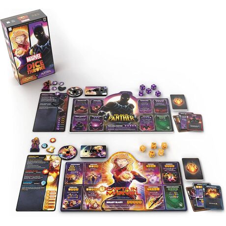 Dice Throne Marvel 2-Hero Box 1 (Cpt America , Black Panther)