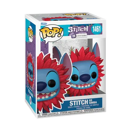 Φιγούρα Funko POP! STITCH AS SIMBA - STITCH IN COSTUME #1461