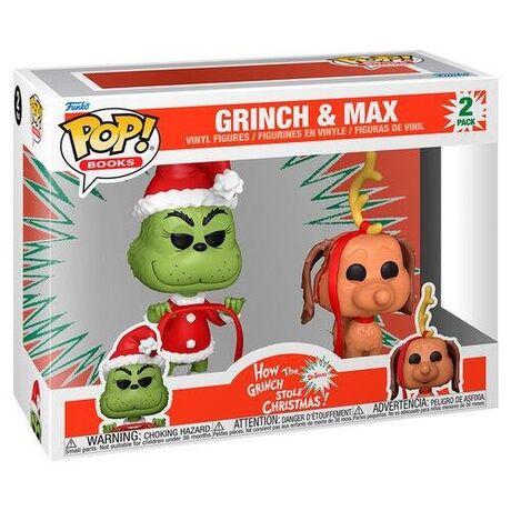 Φιγούρα Funko POP! 2-PACK: GRINCH & MAX - HOW THE GRINCH STOLE CHRISTMAS