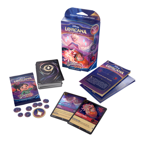 Lorcana Shimmering Skies Starter Deck - Amethyst Ruby