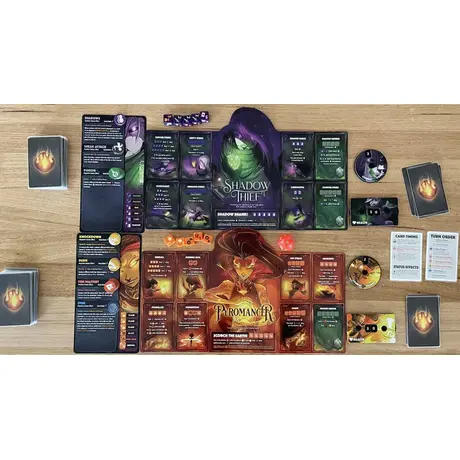 Dice Throne: Season 1 - Pyromancer vs Shadow Thief