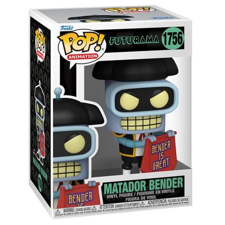 Φιγούρα Funko POP! MATADOR BENDER - FUTURAMA #1756