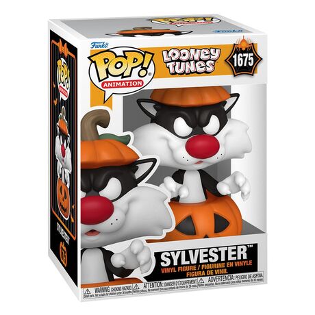 Φιγούρα Funko POP! SYLVESTER W/ PUMPKIN - LOONEY TOONS #1675