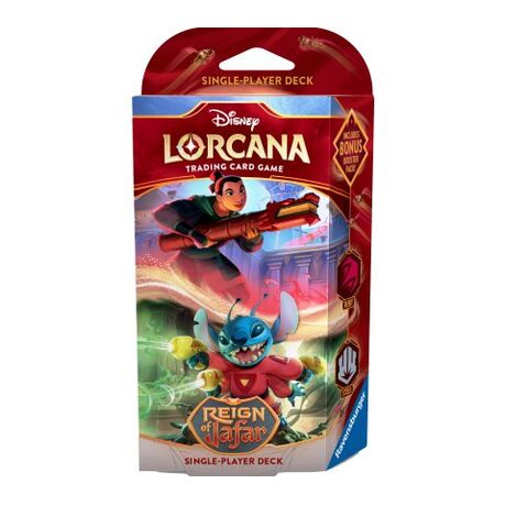 Disney Lorcana: Reign of Jafar - Ruby Steel Starter