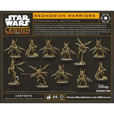 Star Wars: Legion - Geonosian Warriors Unit Expansion