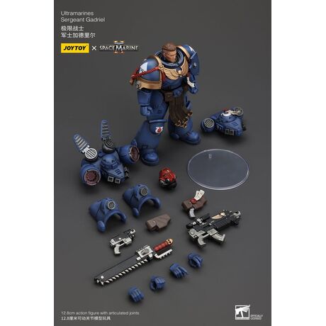Ultramarines Sergeant Gadriel Warhammer 40k Action Figure 1/18 13cm