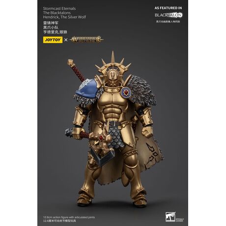 Stormcast Eternals The Blacktalons Hendrick The Silver Wolf 20cm
